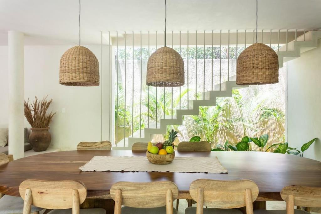 Casa Areca, Awarded Architectural Villa Located In A Secured Gated Community, With Concierge Services Тулум Екстер'єр фото