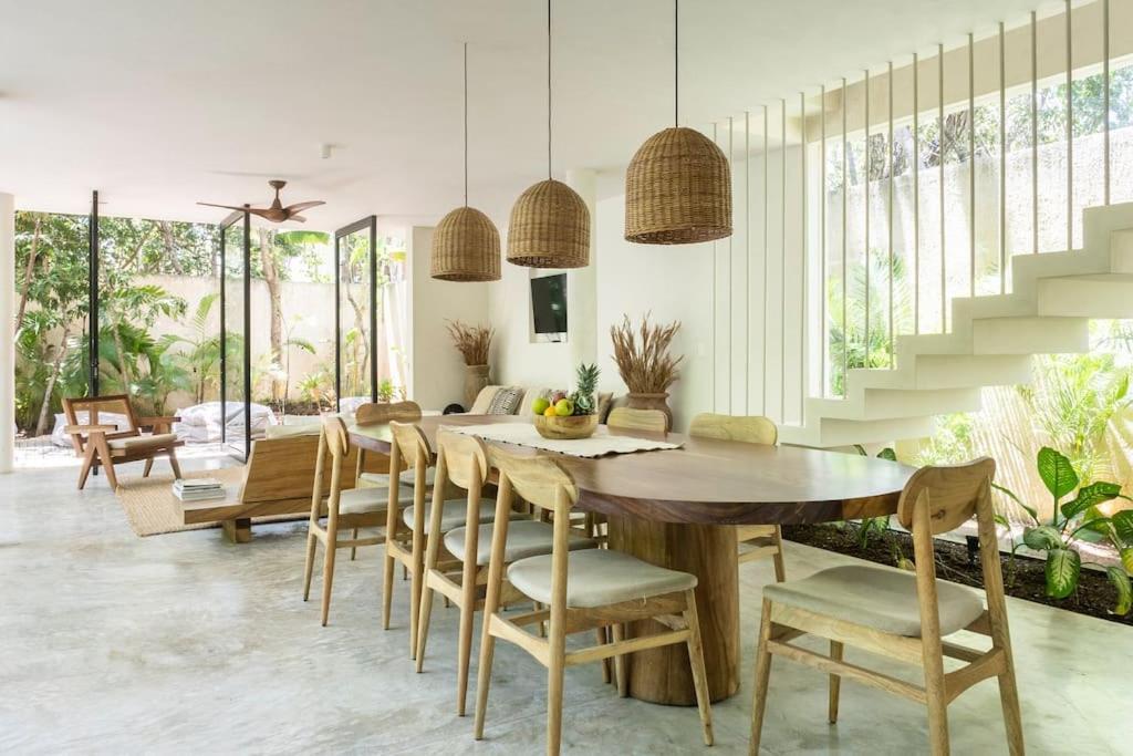 Casa Areca, Awarded Architectural Villa Located In A Secured Gated Community, With Concierge Services Тулум Екстер'єр фото