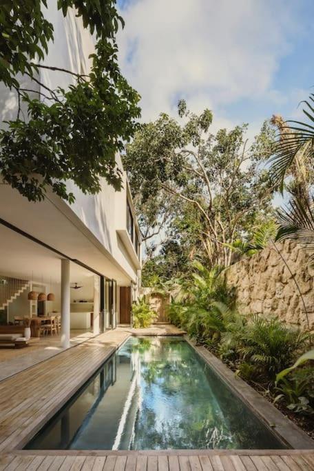 Casa Areca, Awarded Architectural Villa Located In A Secured Gated Community, With Concierge Services Тулум Екстер'єр фото