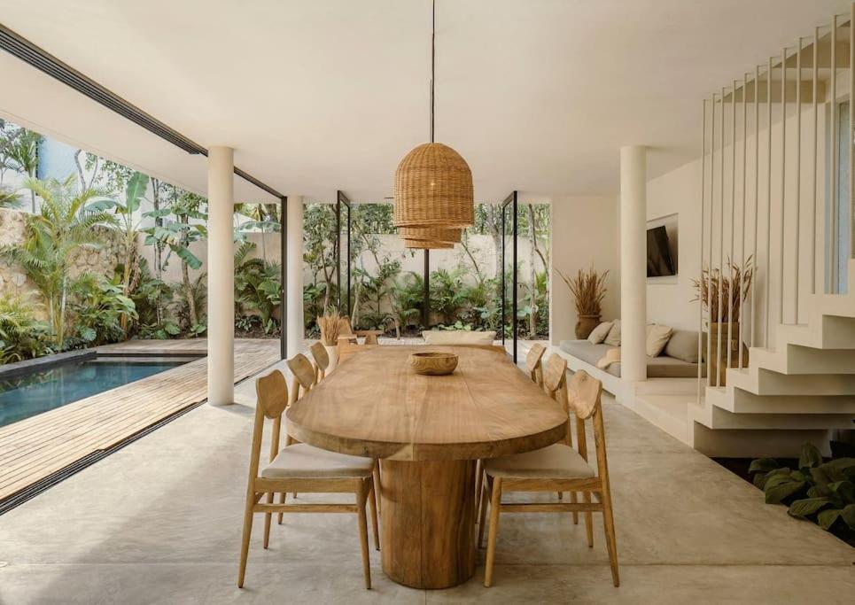 Casa Areca, Awarded Architectural Villa Located In A Secured Gated Community, With Concierge Services Тулум Екстер'єр фото