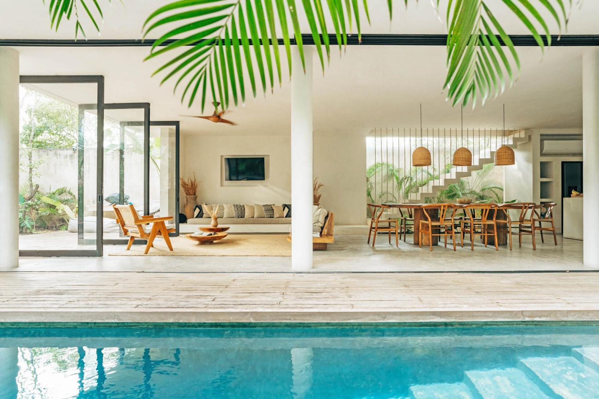 Casa Areca, Awarded Architectural Villa Located In A Secured Gated Community, With Concierge Services Тулум Екстер'єр фото